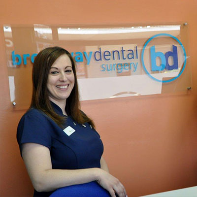 Vicky- Receptionist at Broadway Dental Surgery